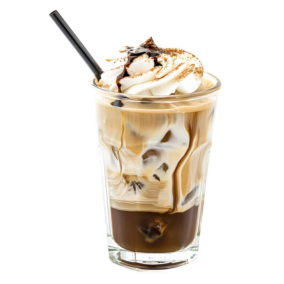 Coffee Drink Isolated on Clear Background Cutout png