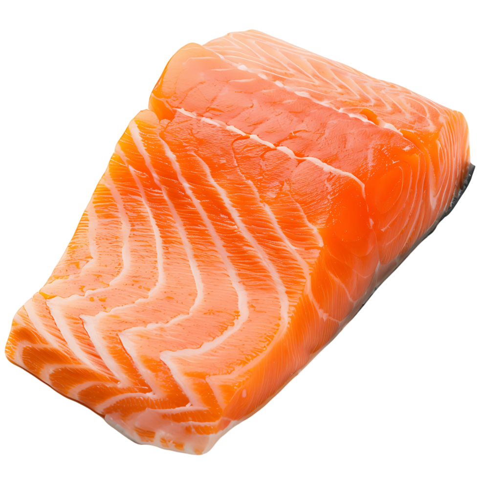 Fresh Raw Salmon Cutout png