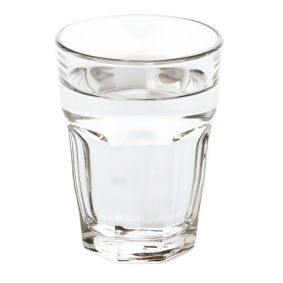 Water Glass Isolated on Clear Background png