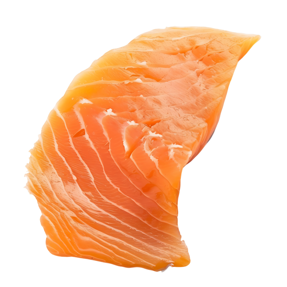 Fillet of Salmon Isolated on Clear Background png