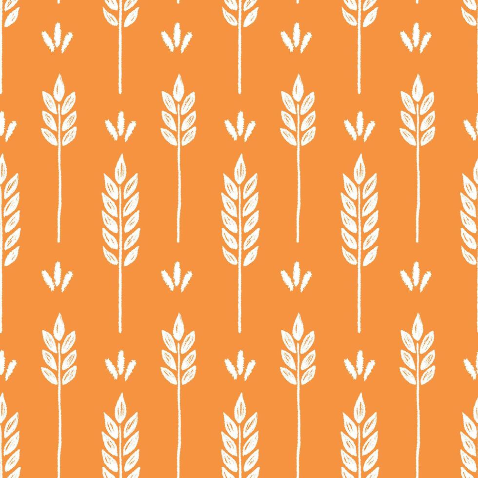 trigo cepillo textura sin costura modelo antecedentes. mano dibujado lápiz de color cepillo resumen floral trigo sin costura modelo. floral resumen grunge mano dibujado impresión antecedentes. vector