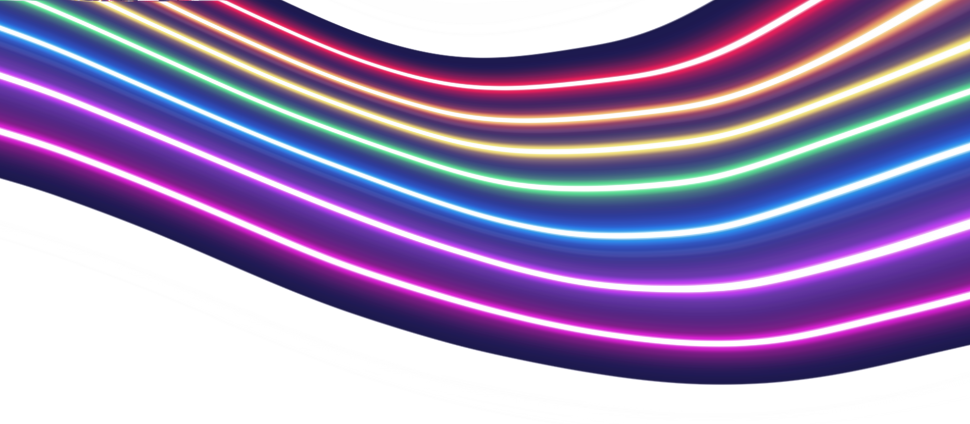 Abstract Fluid Shapes with Dynamic Lines - Illustration png