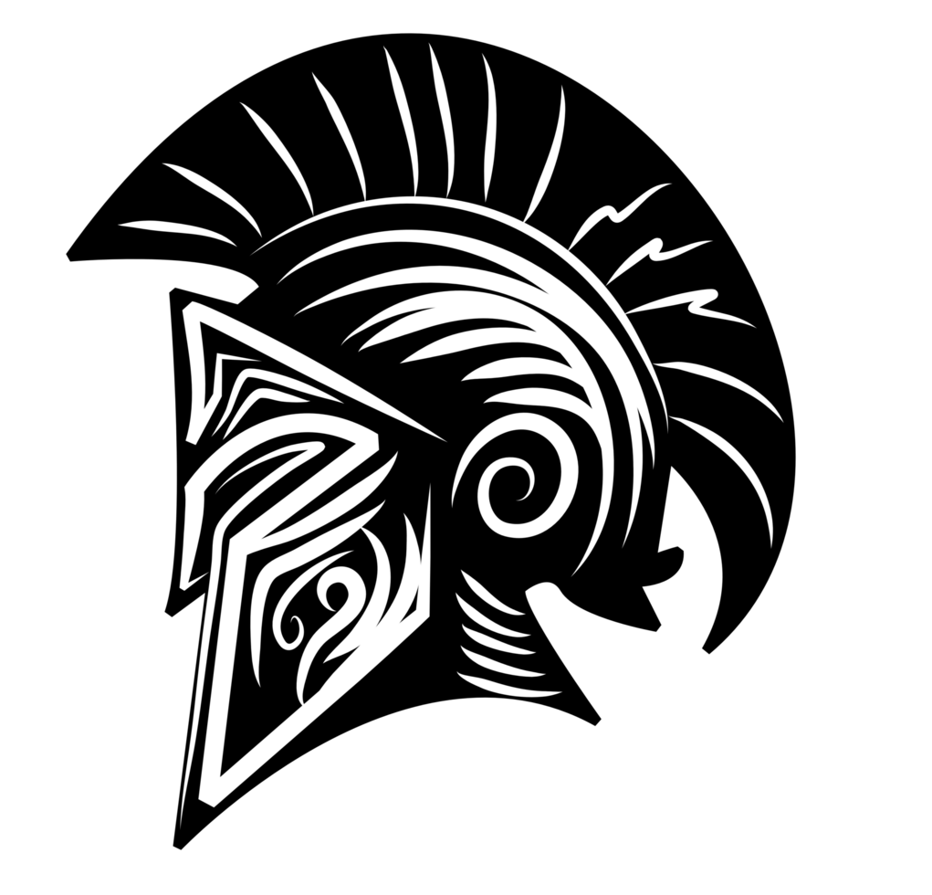 the helmet of spartan png