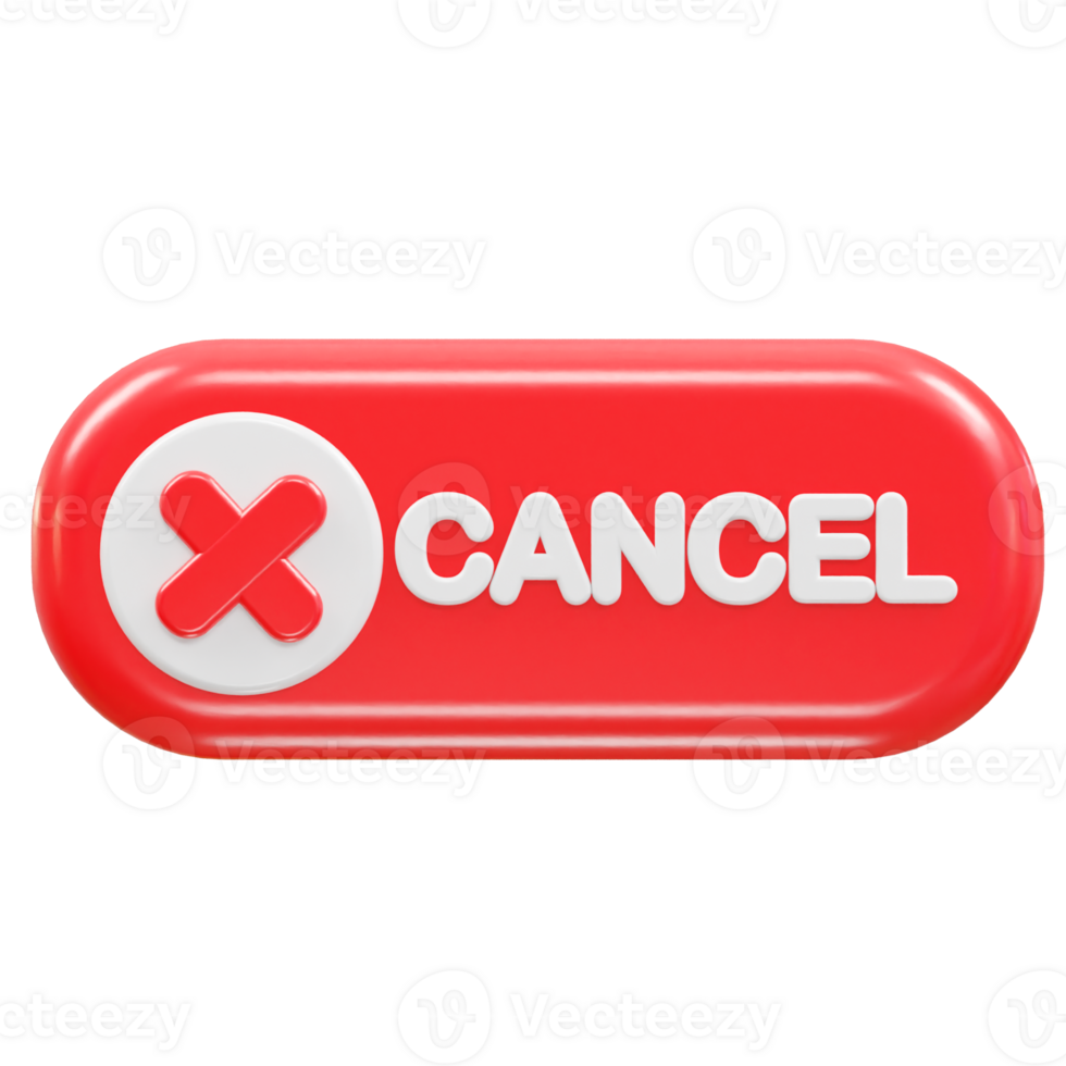 Cancel warning icon illustration element png