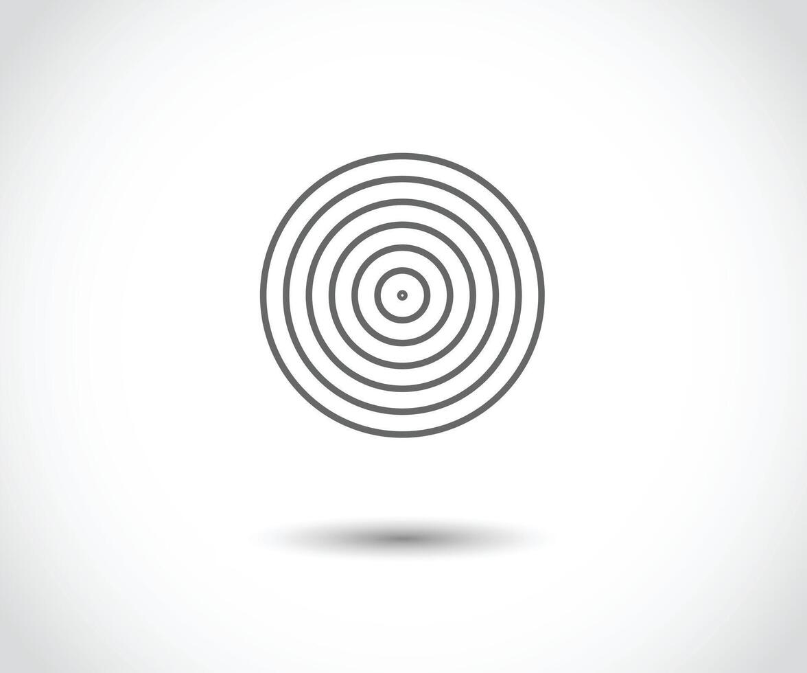 Concentric circle elements. Element for graphic web design, Template for print, textile, wrapping, decoration, illustration vector