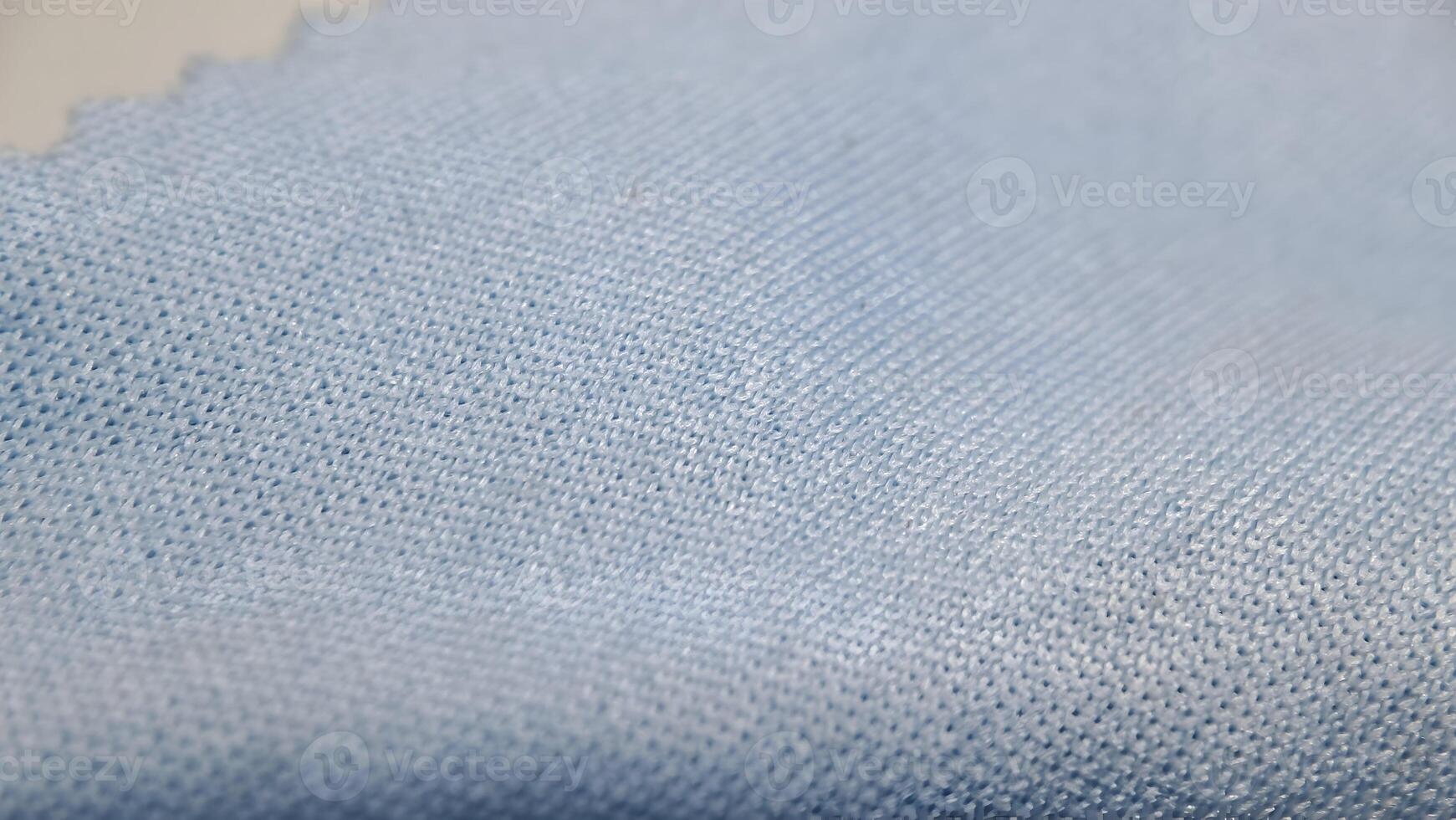 a close up of a blue fabric photo