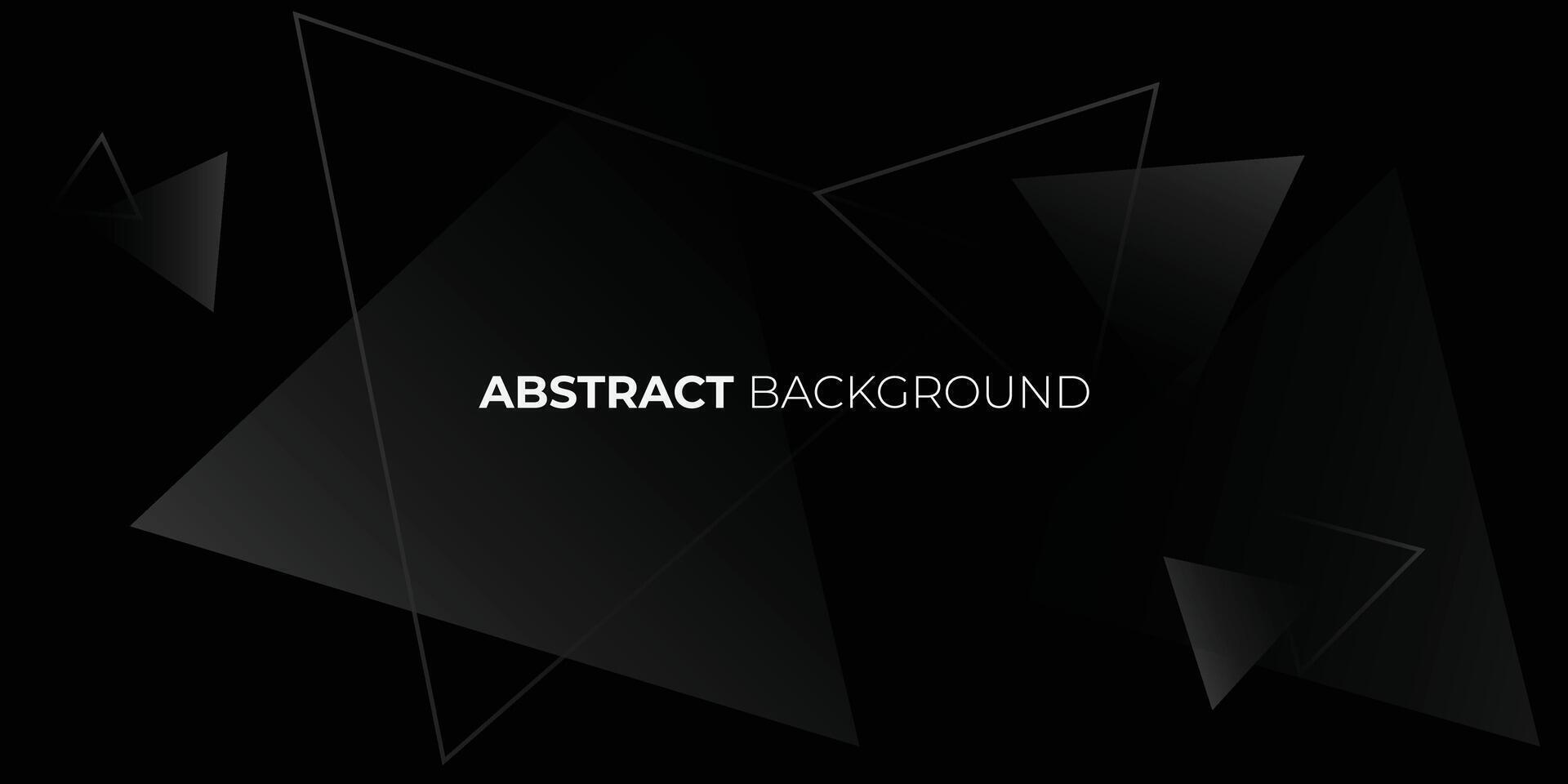 Luxury dark background design for website, poster, brand identity, brochure, presentation template etc. with futuristic geometric shapes. vector