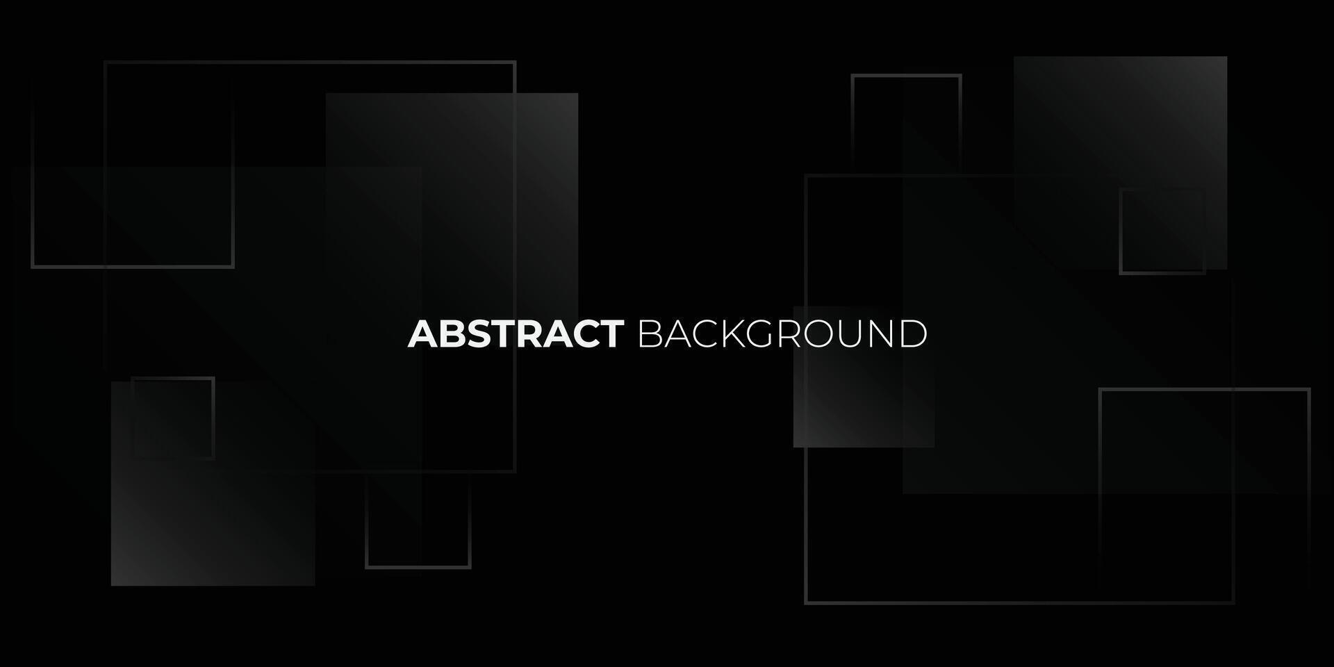 Flat design Dark black abstract background with glowing lines. Geometric stripe line art design. Futuristic technology concept. vector