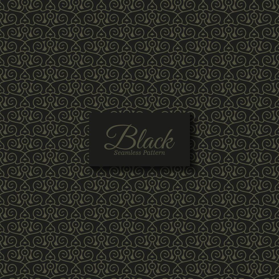 dark ethnic seamless pattern template vector