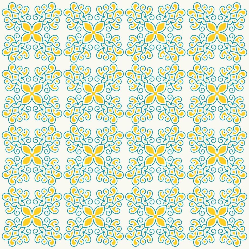 Colorful abstract geometric pattern design vector
