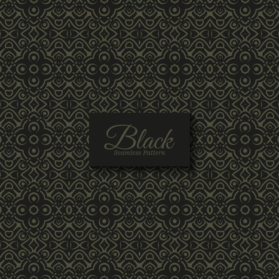 dark ethnic seamless pattern template vector