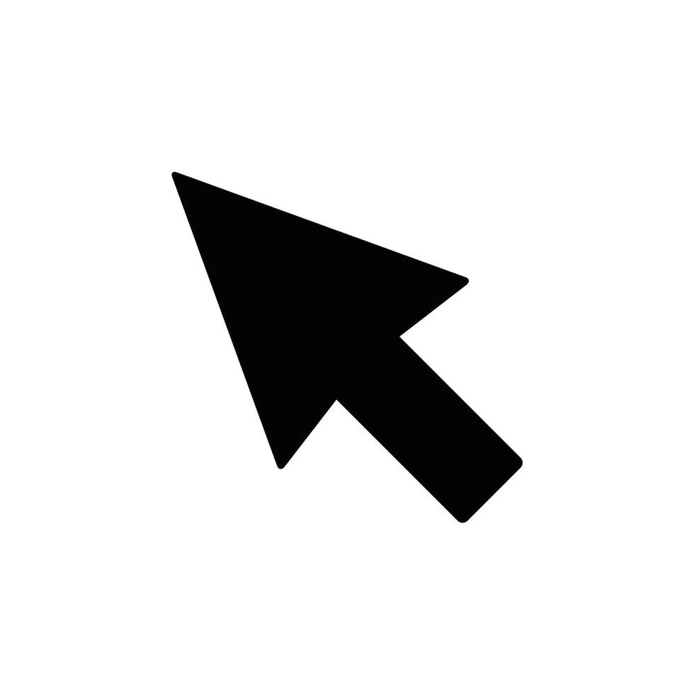 arrow pointer icon design vector