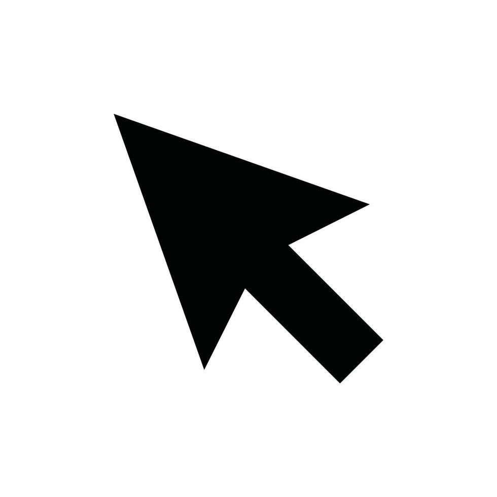 arrow pointer icon design vector
