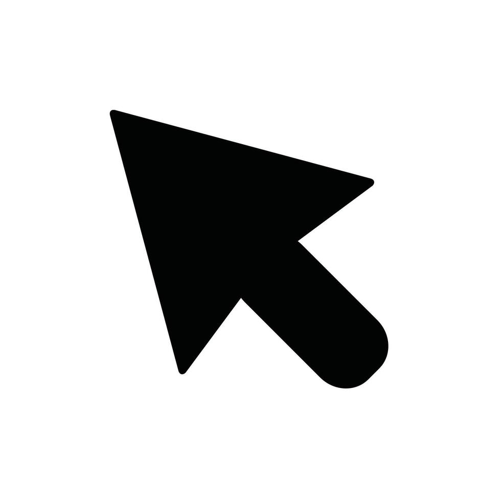arrow pointer icon design vector