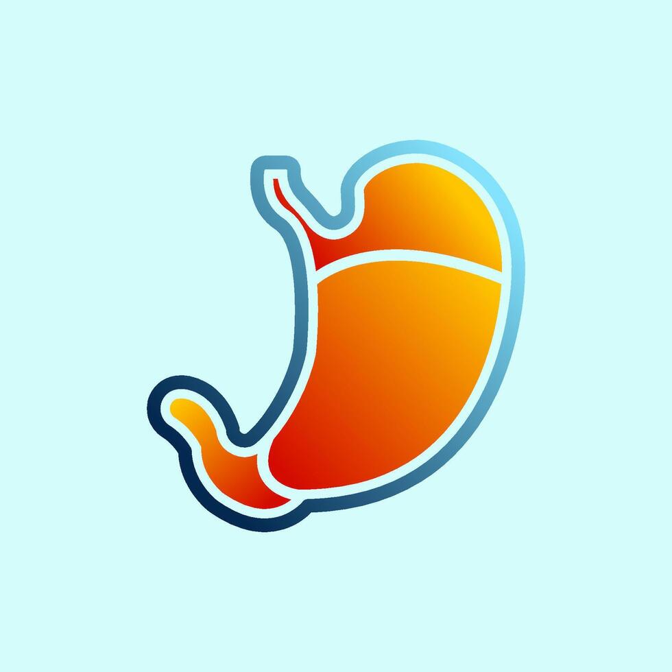 stomach icon design vector