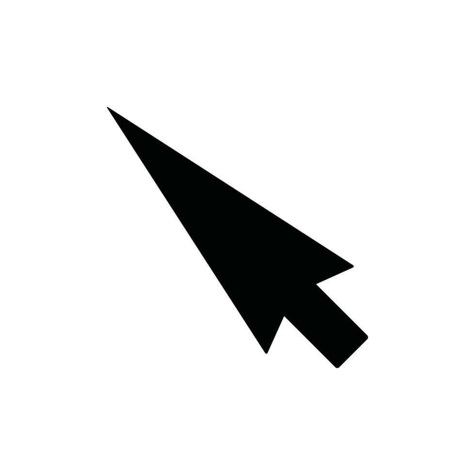 arrow pointer icon design vector