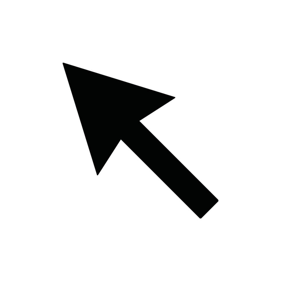 arrow pointer icon design vector