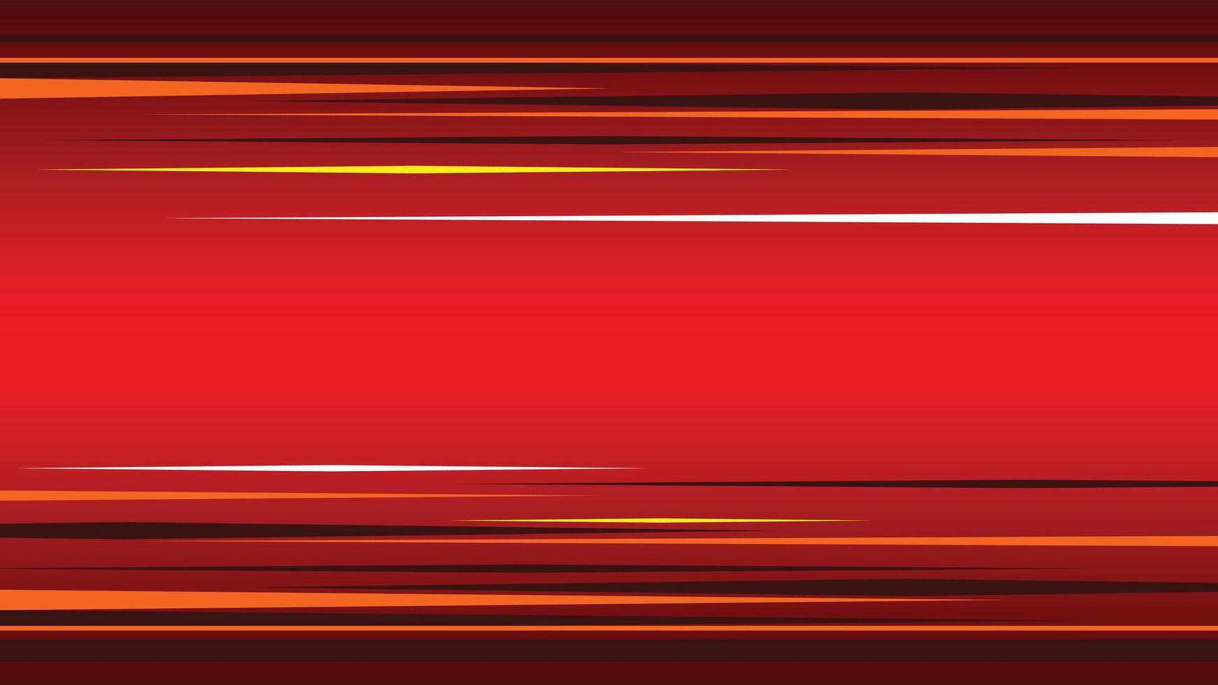 Red Speedline Anime Abstrack Background vector