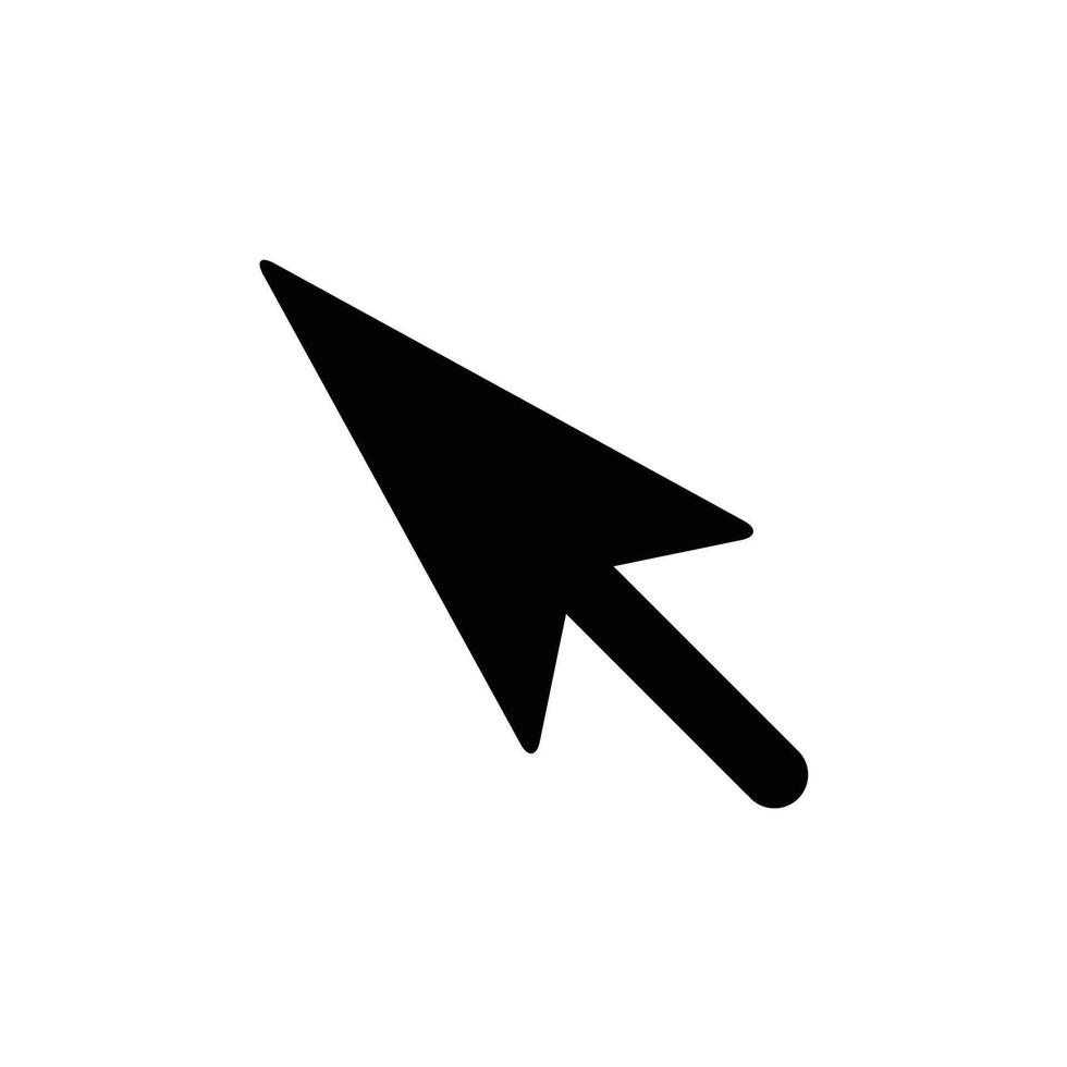 arrow pointer icon design vector
