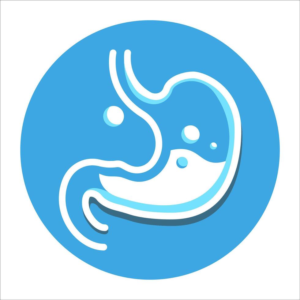 stomach icon design vector