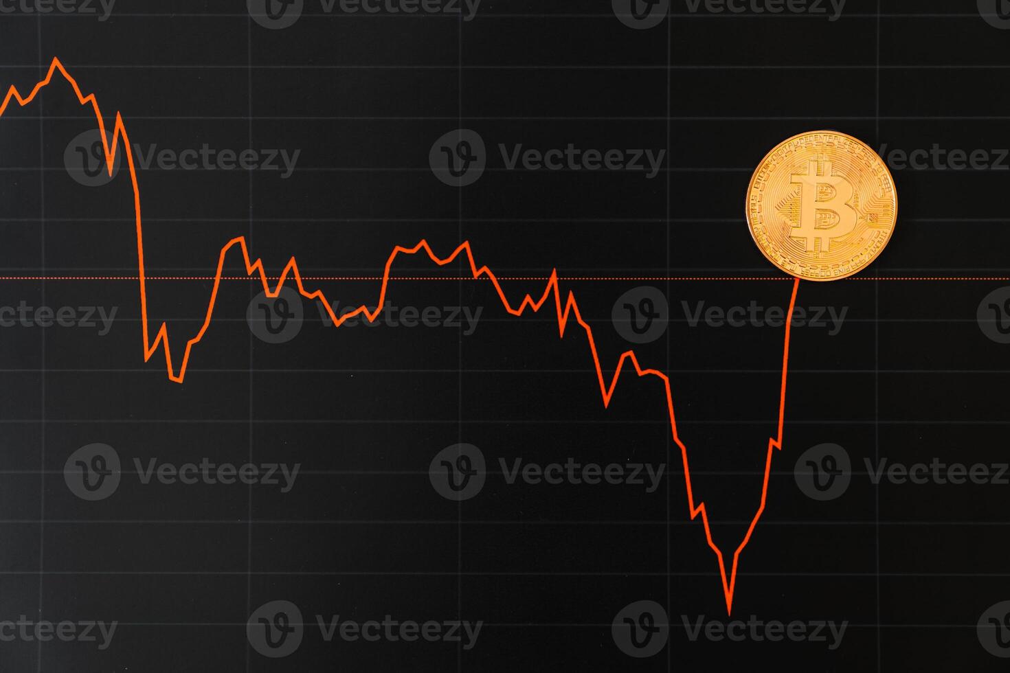 Cryptocurrency trading. Cryptocurrency chart. New World Currency. photo