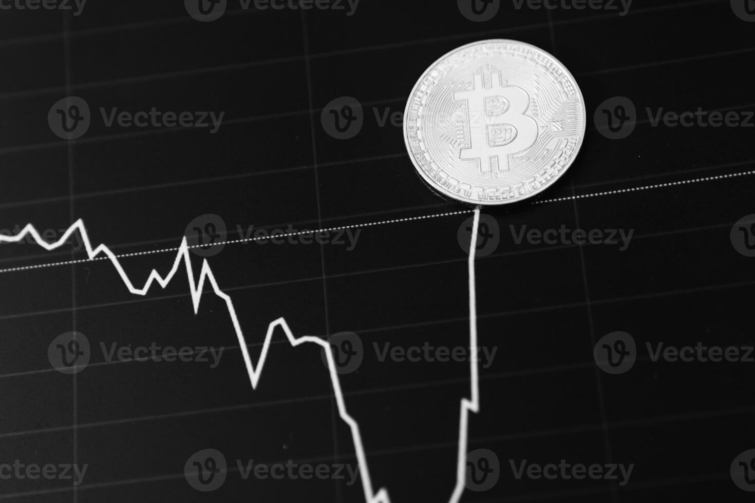 Cryptocurrency trading. Cryptocurrency chart. New World Currency. photo