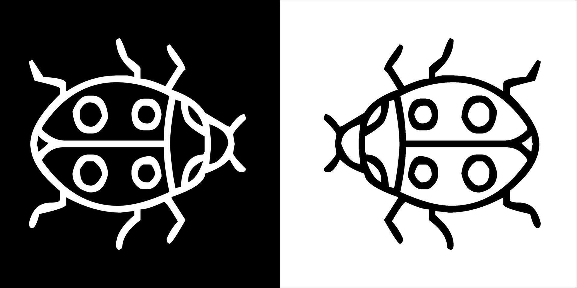 Illustration graphics of insect icon vector