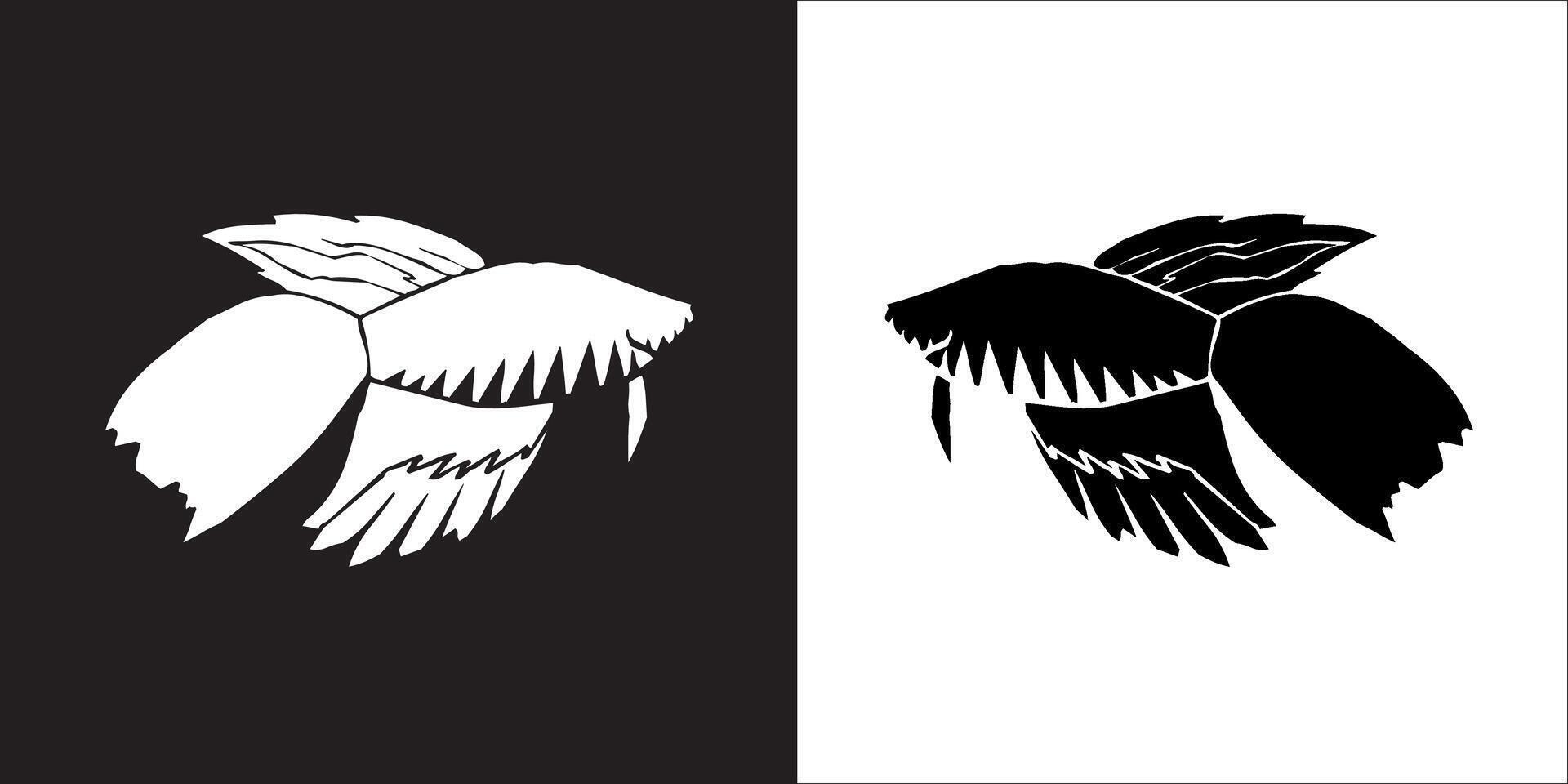 Illustration graphics of fish icon vector