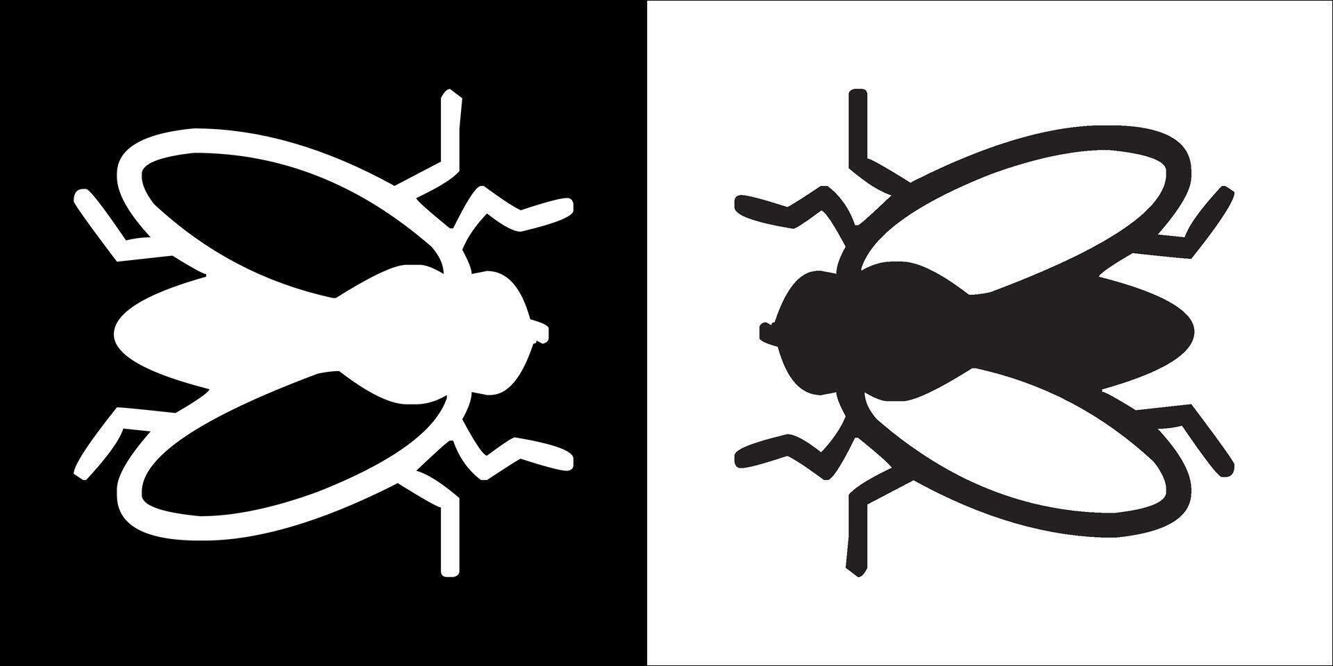 Illustration graphics of insect icon vector