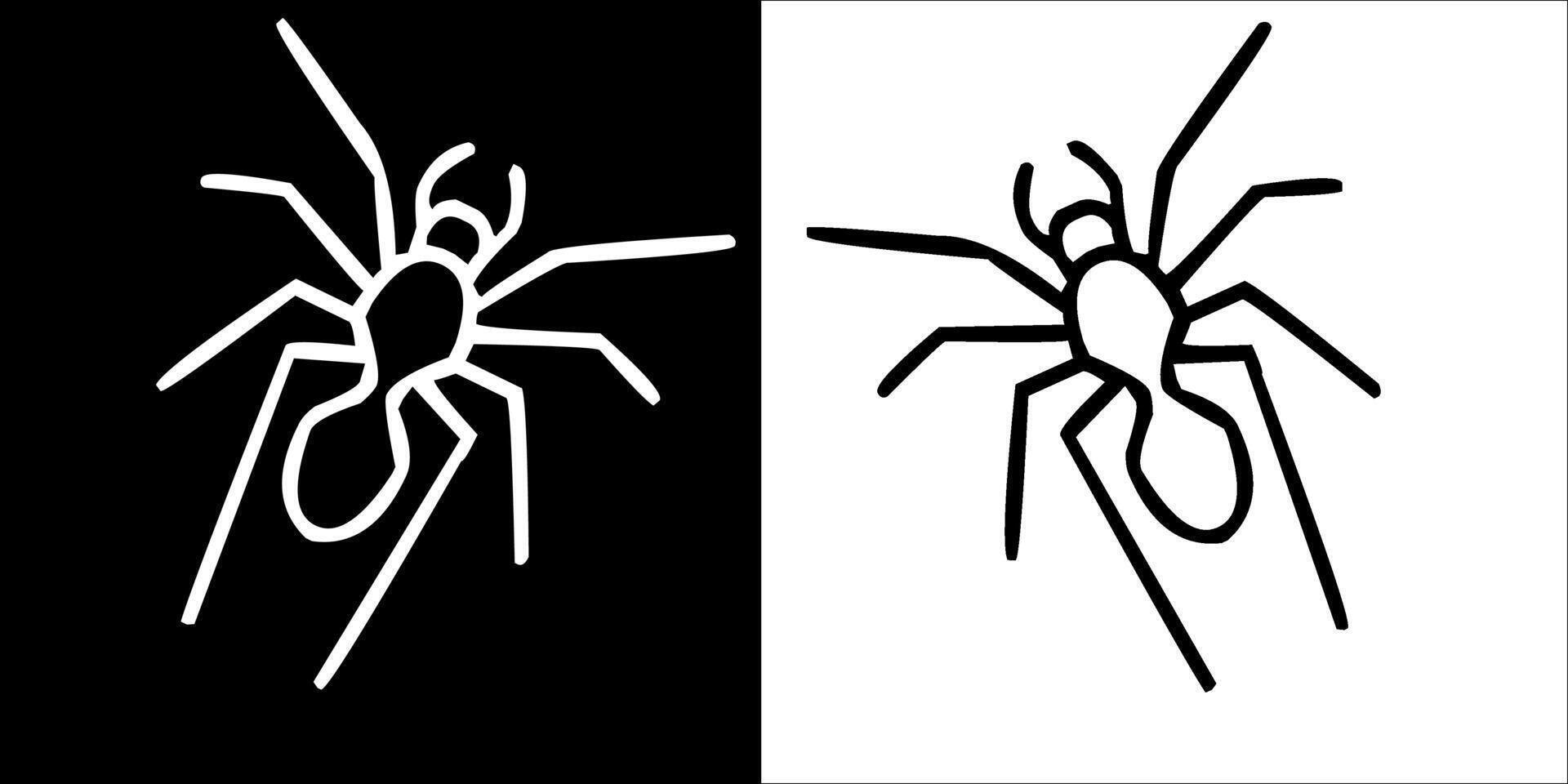 Illustration graphics of insect icon vector