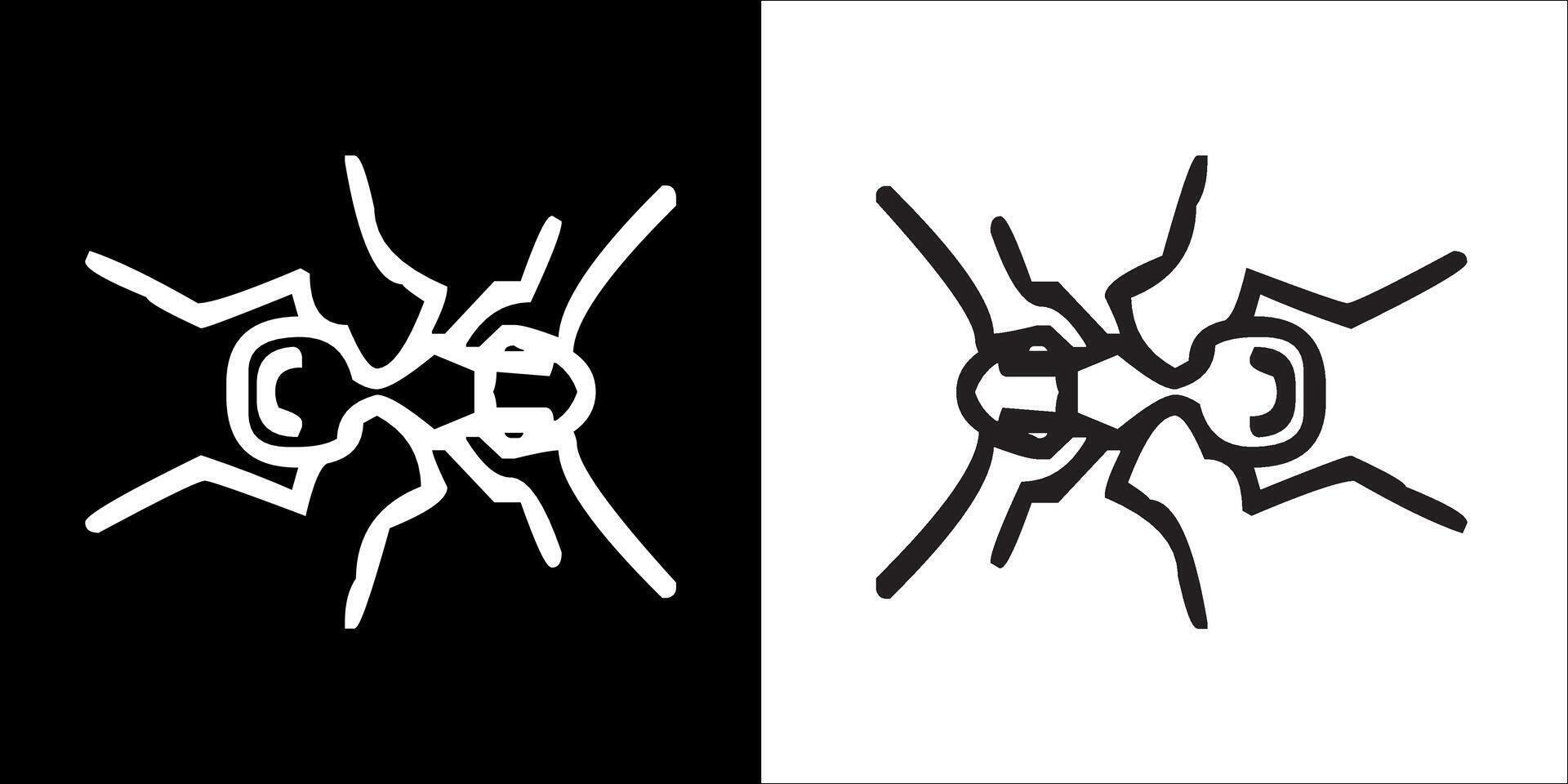 Illustration graphics of insect icon vector