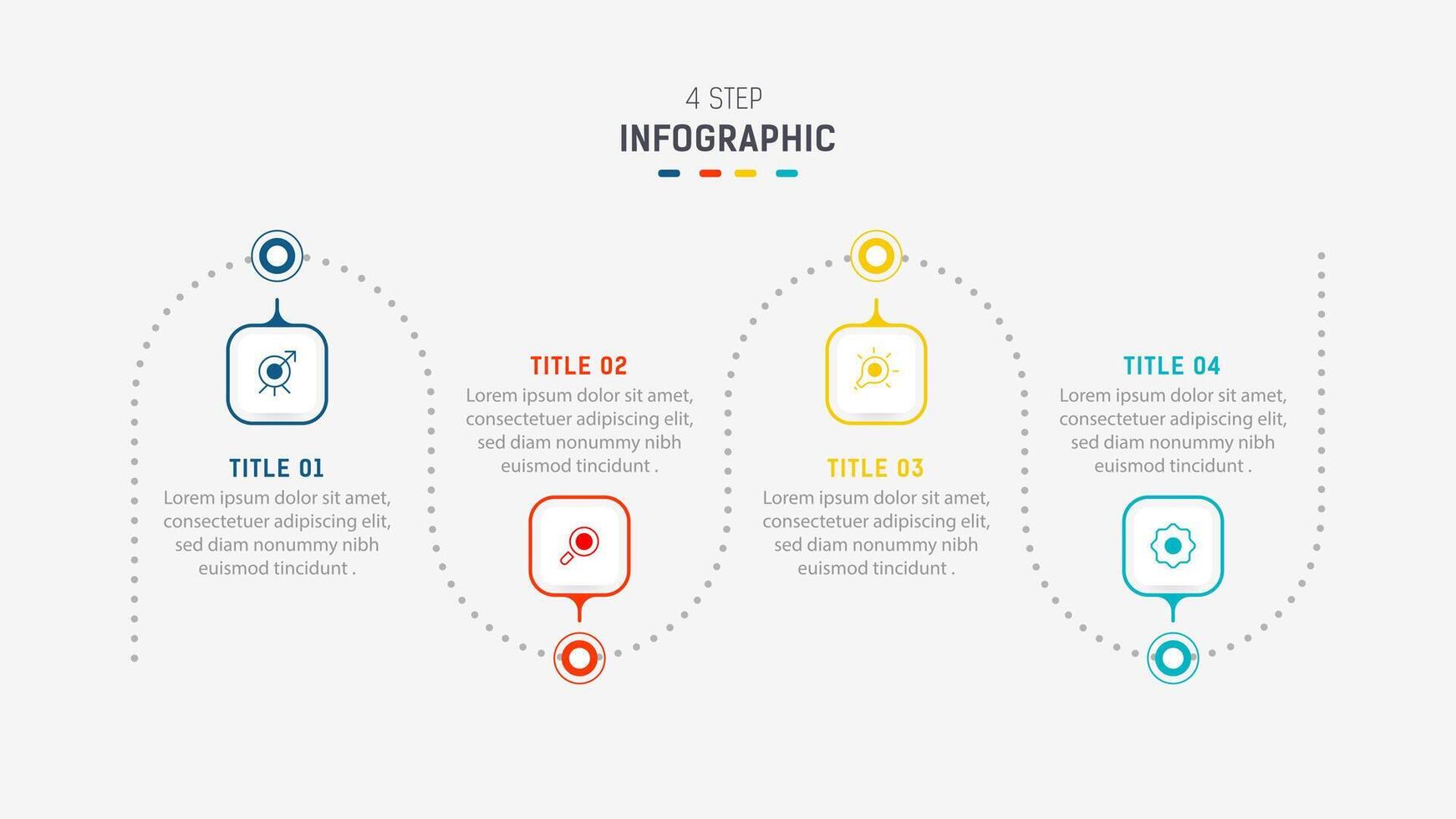 Three Step Infographic label design template with line icons. process steps diagram, presentations, workflow layout, banner, flow chart, info graph illustration. vector