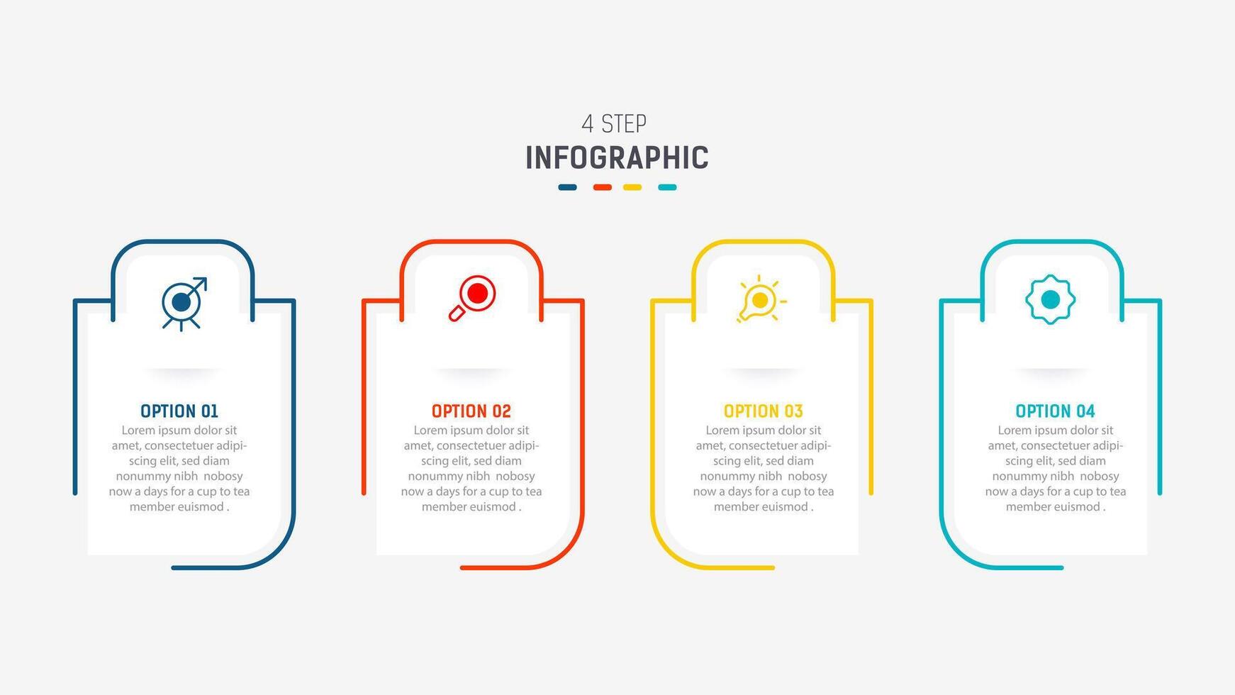 Three Step Infographic label design template with line icons. process steps diagram, presentations, workflow layout, banner, flow chart, info graph illustration. vector