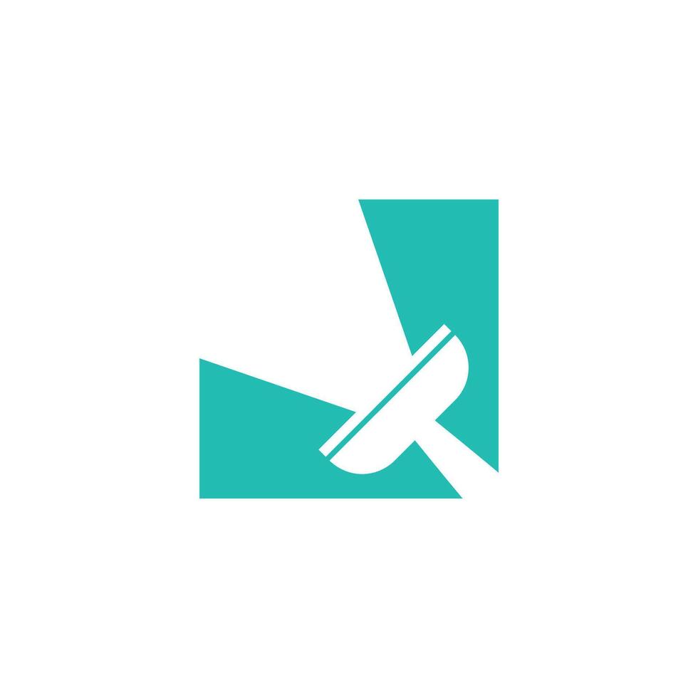 a logo for a cleaning company vector