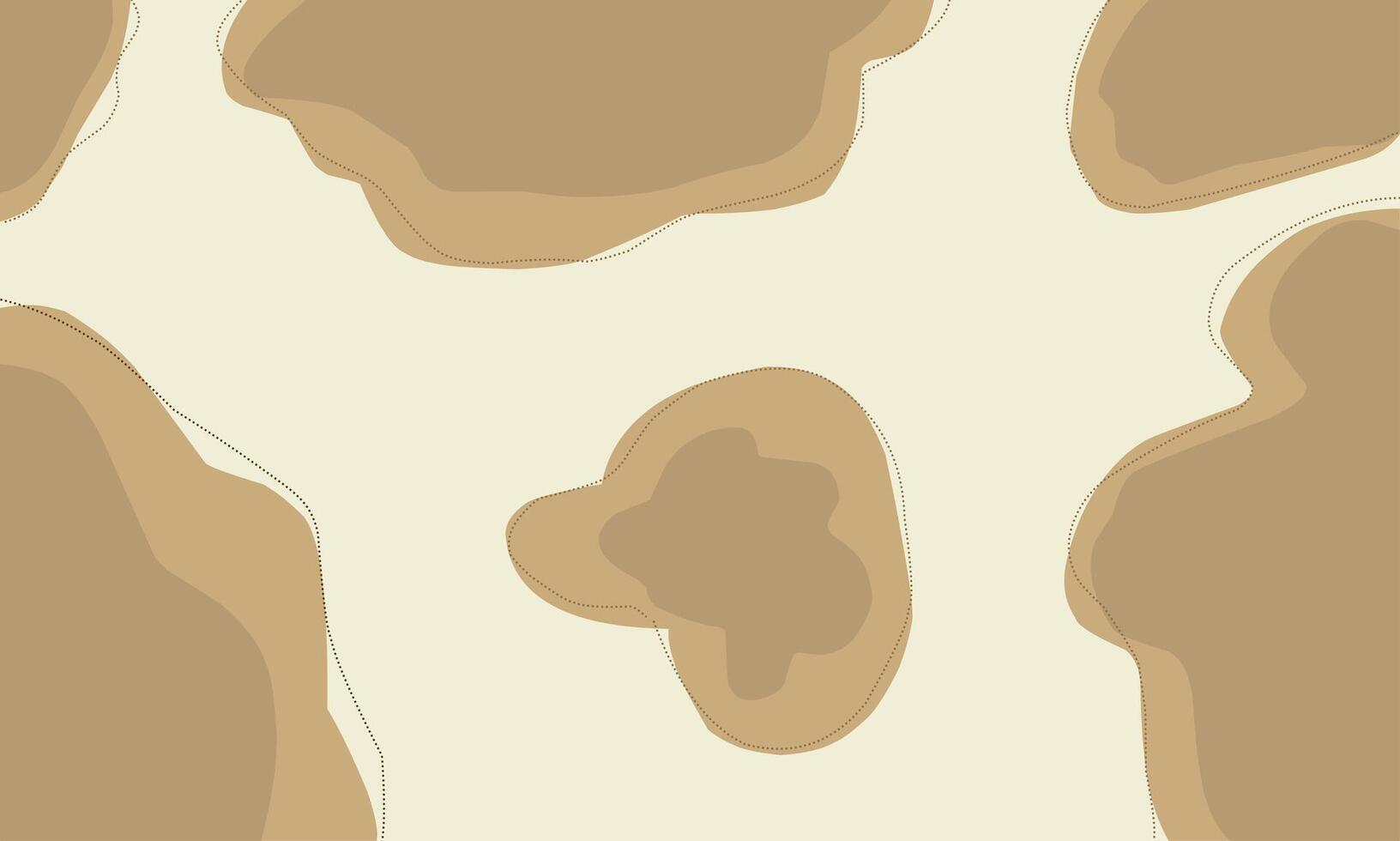 a brown and white cow print pattern vector