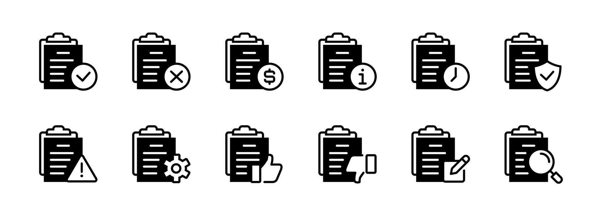 Document approval status icon from start to finish process symbol design for terms policy agreement, finance request, of any business application vector