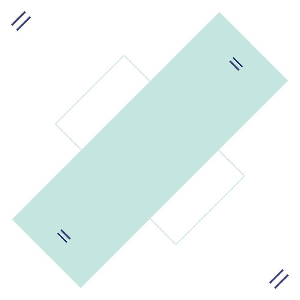 Abstract geometric shape element vector