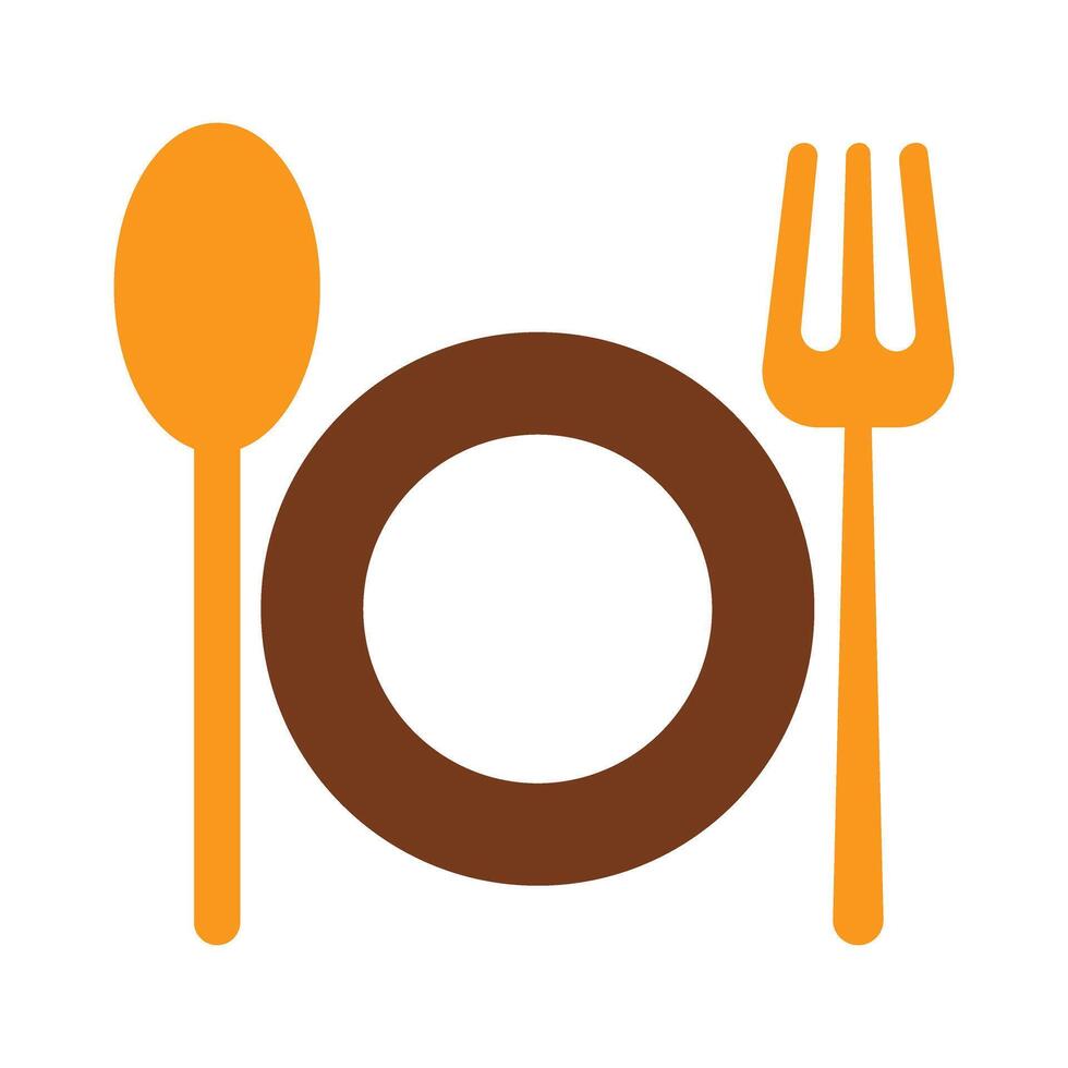 spoon and fork vector