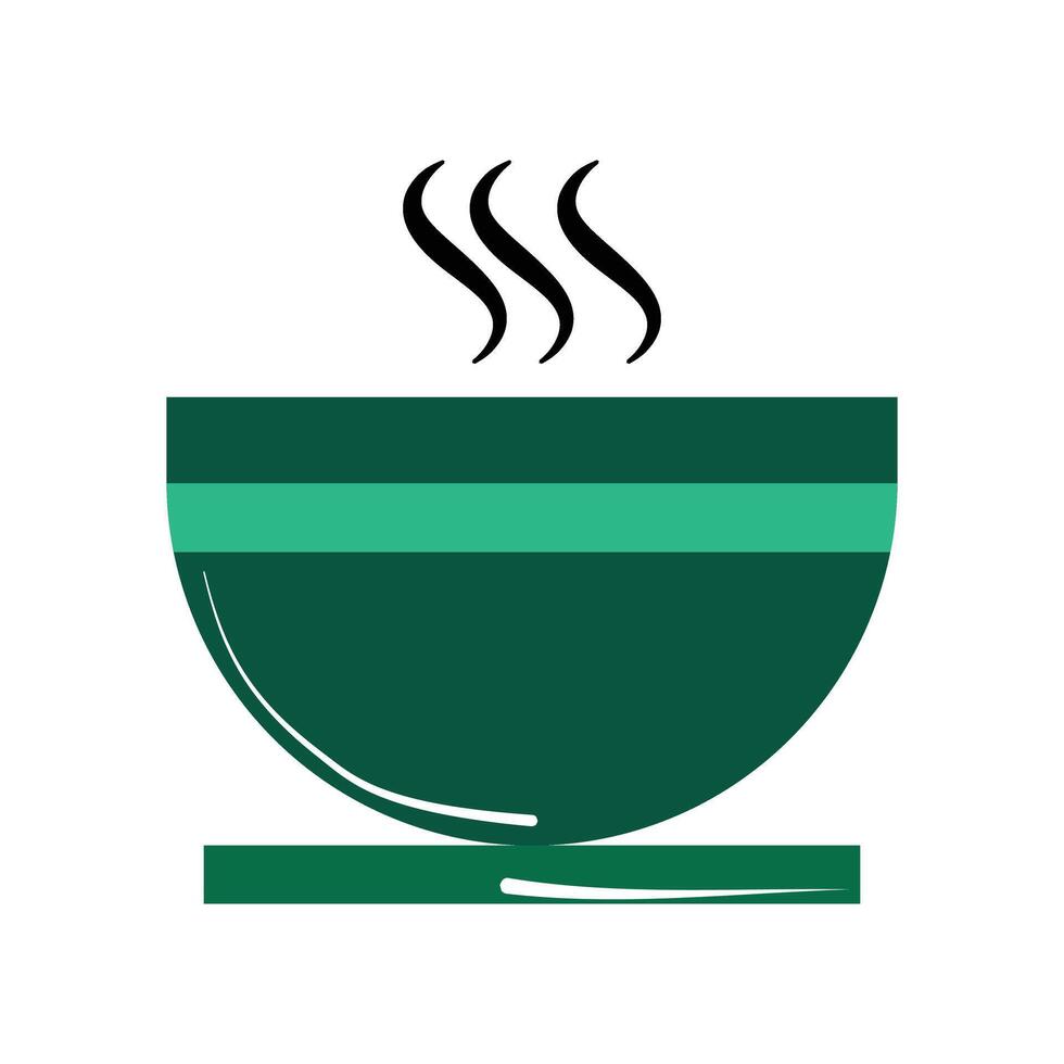 bown soup icon design vector