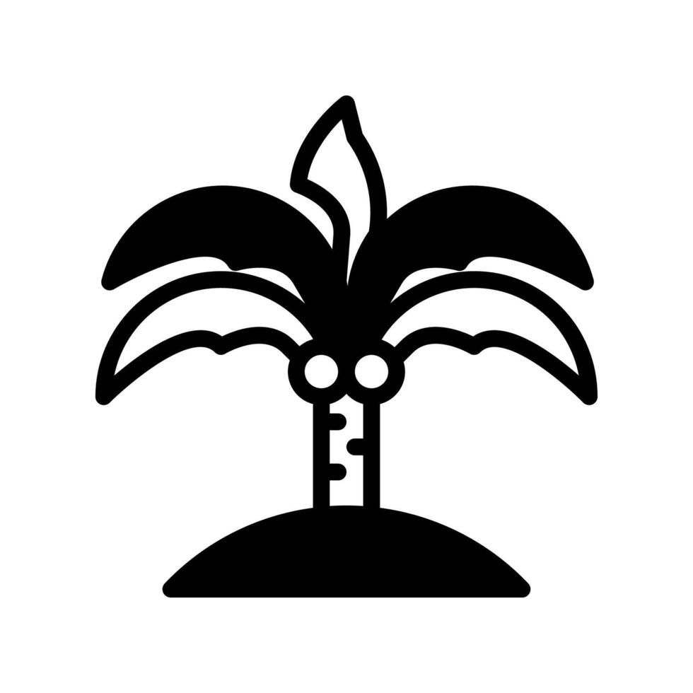 Palm icon or logo illustration style vector