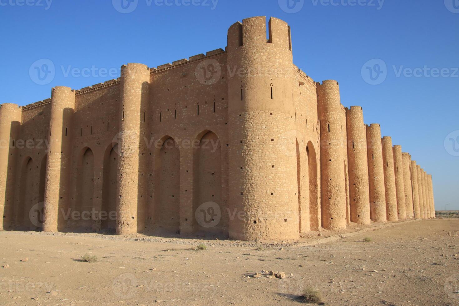 Ukhaidir fort in the Iraq photo