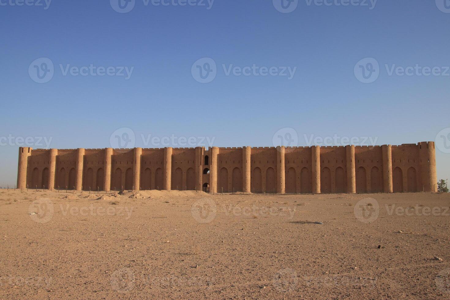 Ukhaidir fort in the Iraq photo