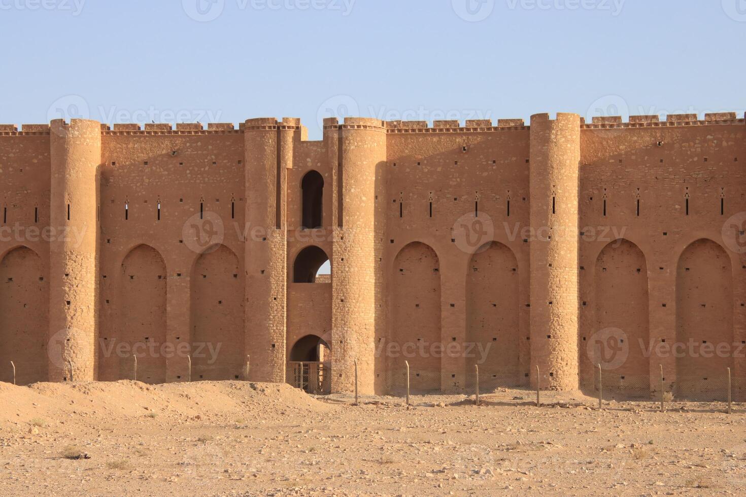 Ukhaidir fort in the Iraq photo
