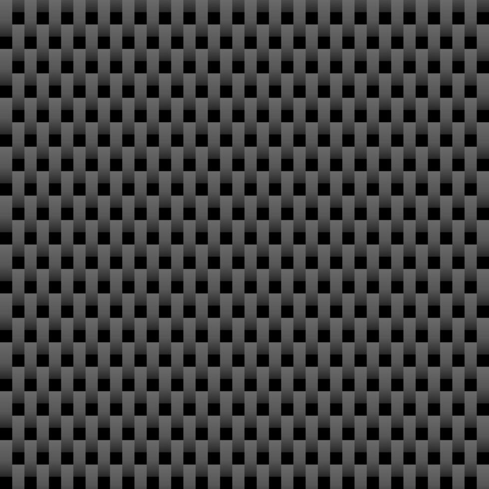 Black vertical carbon fiber seamless texture pattern illustration. vector