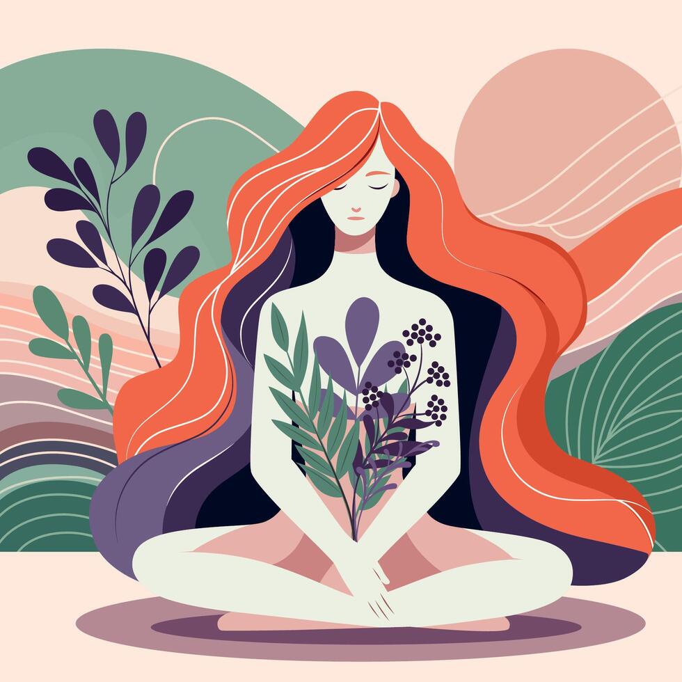 Womens Health Concept vector