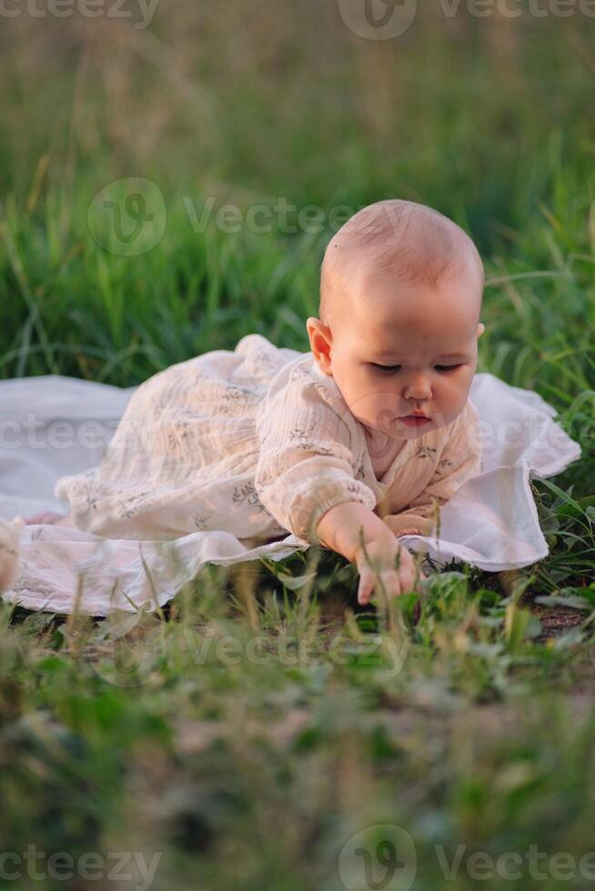 a one-year-old child photo
