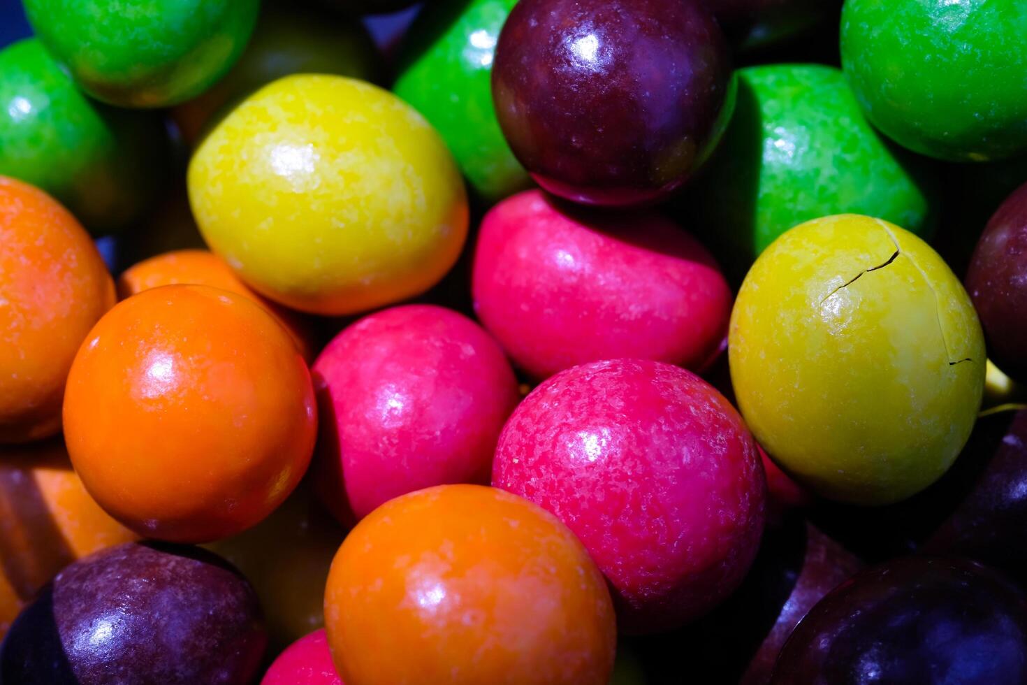 Photography of nuts covered in colorful chocolate and sugar. Textured Detail of Gourmet Background. Graphic Resources. Food Photography. Cookies and pastries. Food Photography Concept. Backgrounds photo