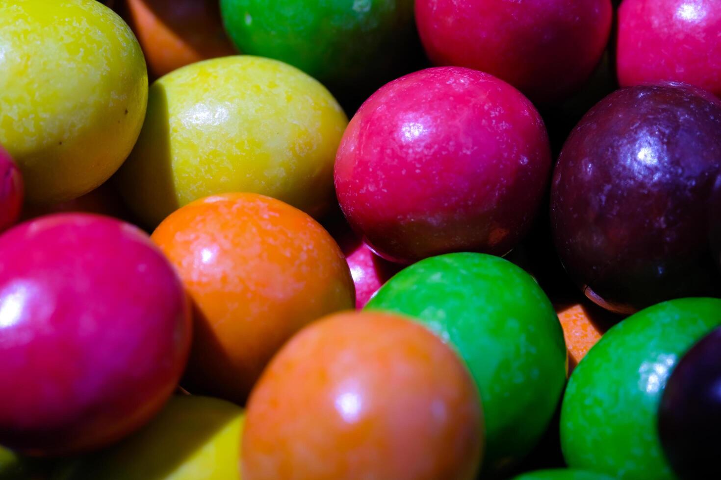 Photography of nuts covered in colorful chocolate and sugar. Textured Detail of Gourmet Background. Graphic Resources. Food Photography. Cookies and pastries. Food Photography Concept. Backgrounds photo