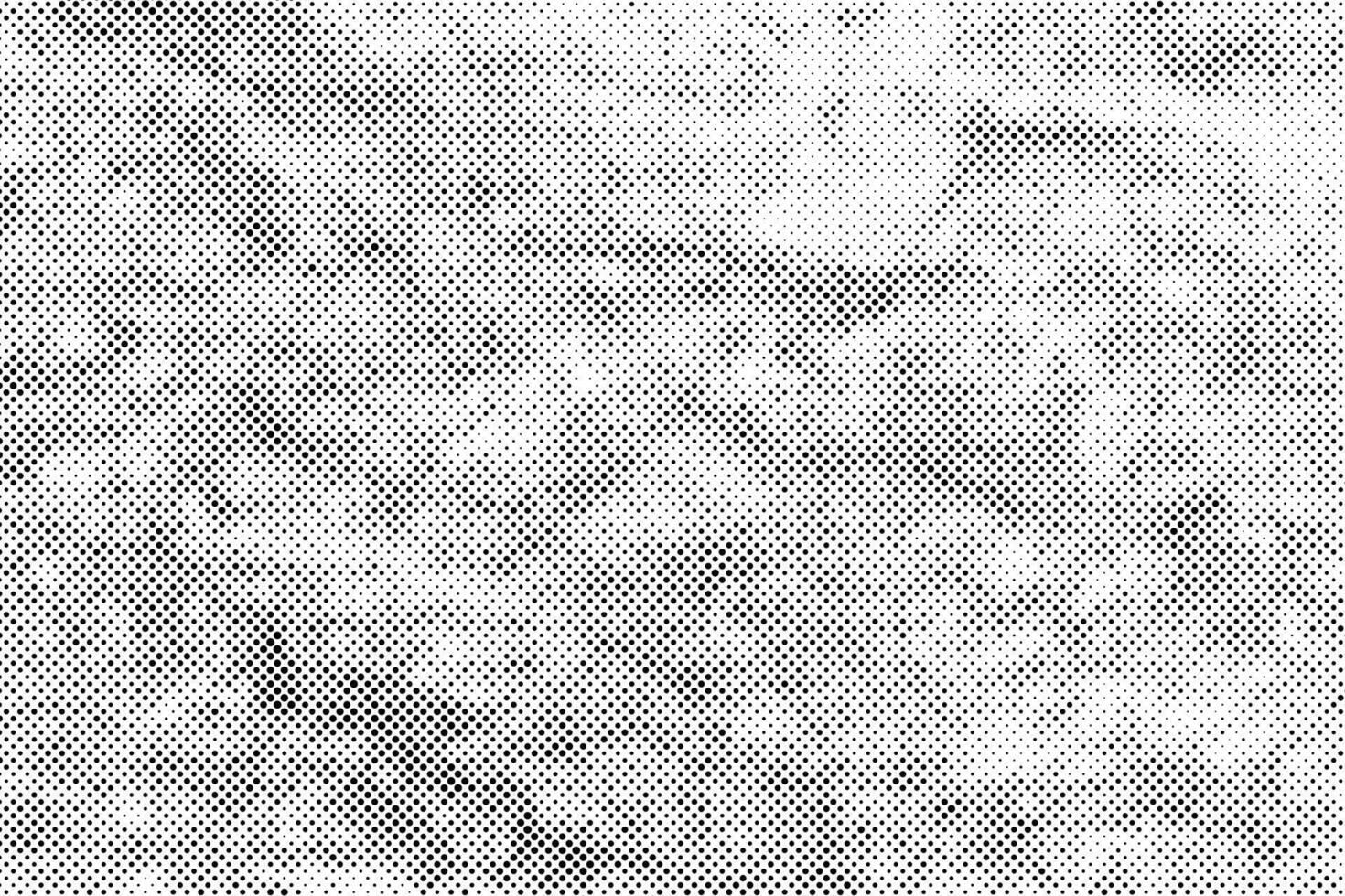 Black dots halftone texture on white background. vector