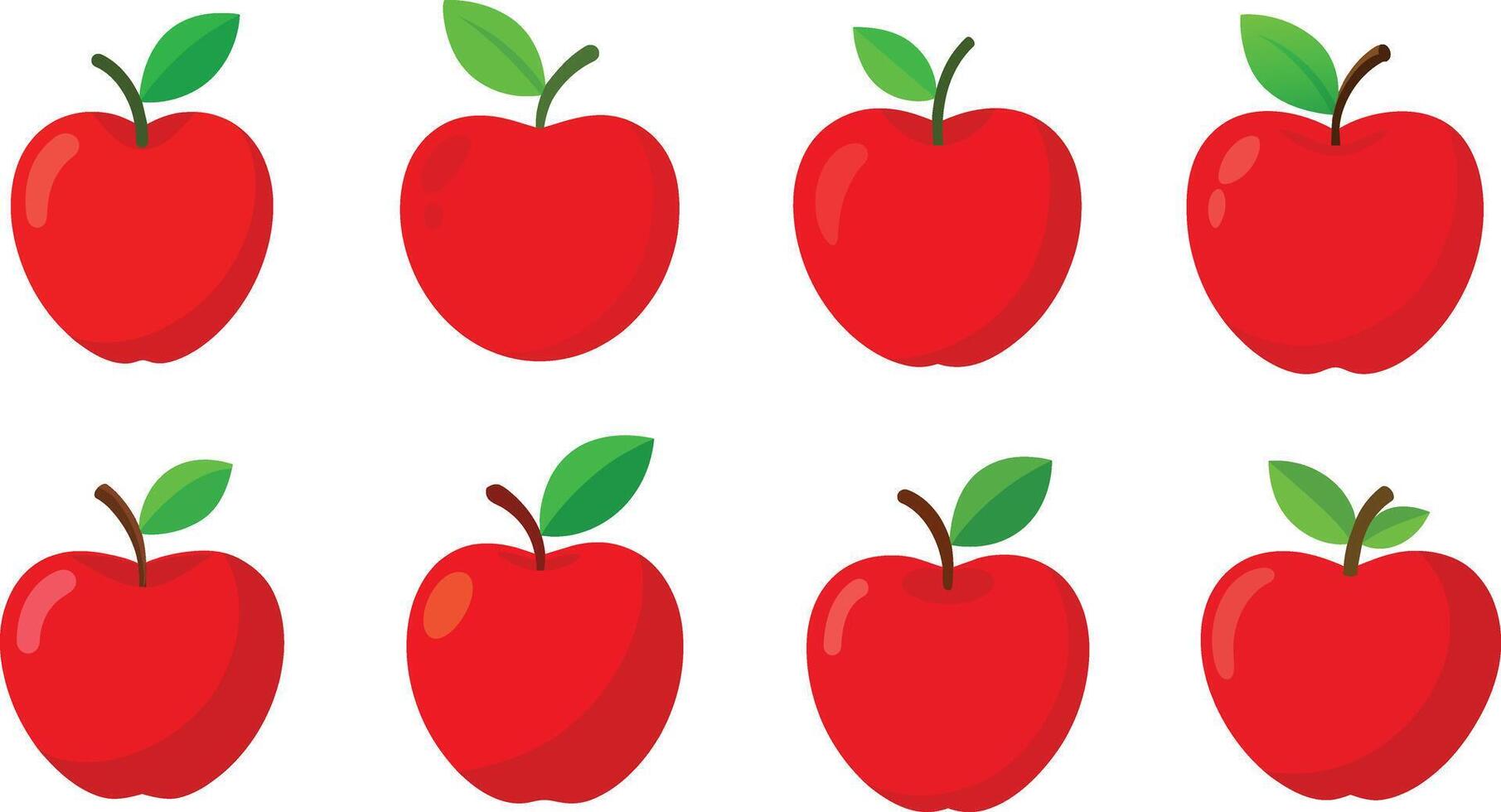 Apple illustration logo vector